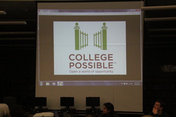 College Possible about to start their presentation. 